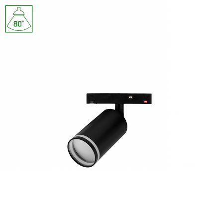 SYSTEM SHIFT BASIC - SPOT S RING OPRAWA KIERUNKOWA 55X100X160MM 7W 4000K CZARNY (WLD+70031NW)